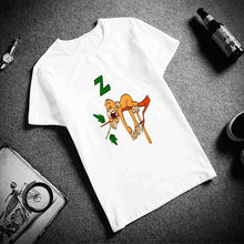Load image into Gallery viewer, Couple Clothing Rabbit Surf &amp; Girl And DogT Shirt