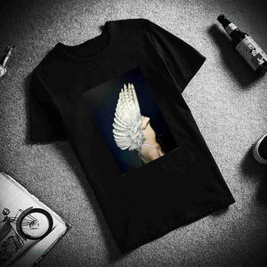 Wings Feather Surreal Artwork T-Shirt