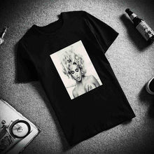 Load image into Gallery viewer, Madonna Black and White T-Shirt