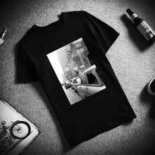 Load image into Gallery viewer, Llama In A Taxi On Times Square T-Shirt