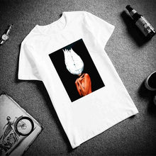 Load image into Gallery viewer, Birds Butterfly Feather  Cotton O Neck T Shirt