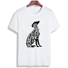 Load image into Gallery viewer, Greyhound Dog Minimalist T Shirt