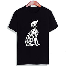 Load image into Gallery viewer, Greyhound Dog Minimalist T Shirt