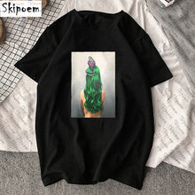 Load image into Gallery viewer, Bird Green Hair TShirt