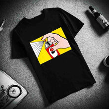 Load image into Gallery viewer, Skipoem Funny Tshirt  Pop Art Classic Pictures Cotton T-Shirt