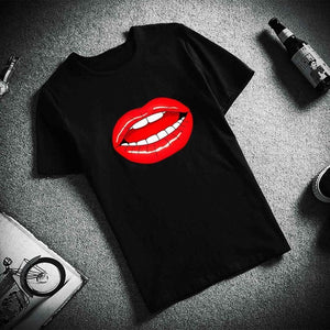 Sexy Lips Pop Art T Shirt