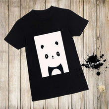 Load image into Gallery viewer, Bird Panda Wolf Geometric T-Shirt