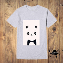 Load image into Gallery viewer, Bird Panda Wolf Geometric T-Shirt