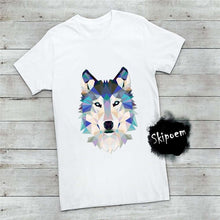 Load image into Gallery viewer, Bird Panda Wolf Geometric T-Shirt