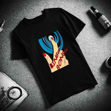 Load image into Gallery viewer, Funny Tshirt  Pop Art Phone And Ring T Shirt