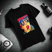 Load image into Gallery viewer, Funny Tshirt  Pop Art Phone And Ring T Shirt